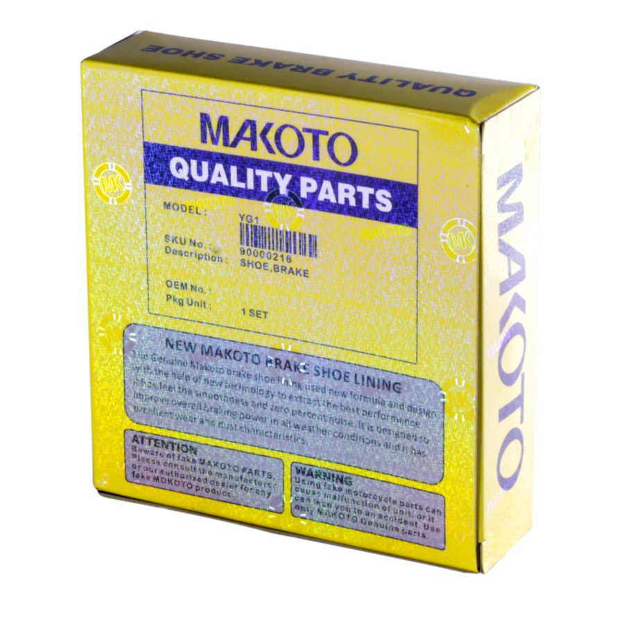 MK Brake Shoe, FR (YG1, V50)