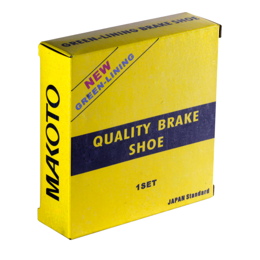 MK Brake Shoe (Green Lining) (C100, WAVE110, XRM110)