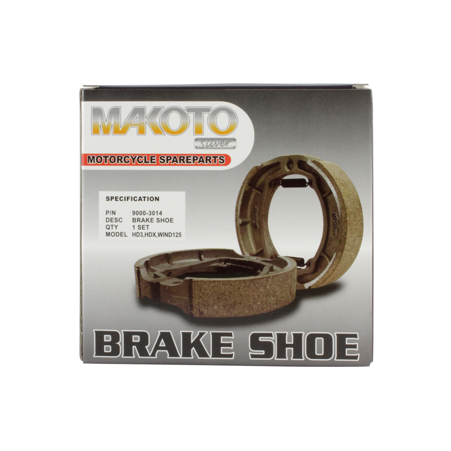 MK-Silver Brake Shoe RR (Wind 125, HD3, HDX)