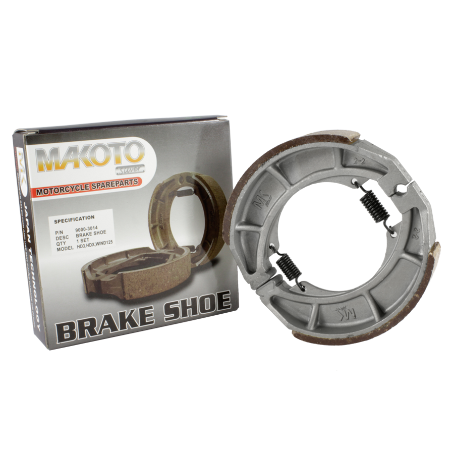 MK-Silver Brake Shoe RR (Wind 125, HD3, HDX)