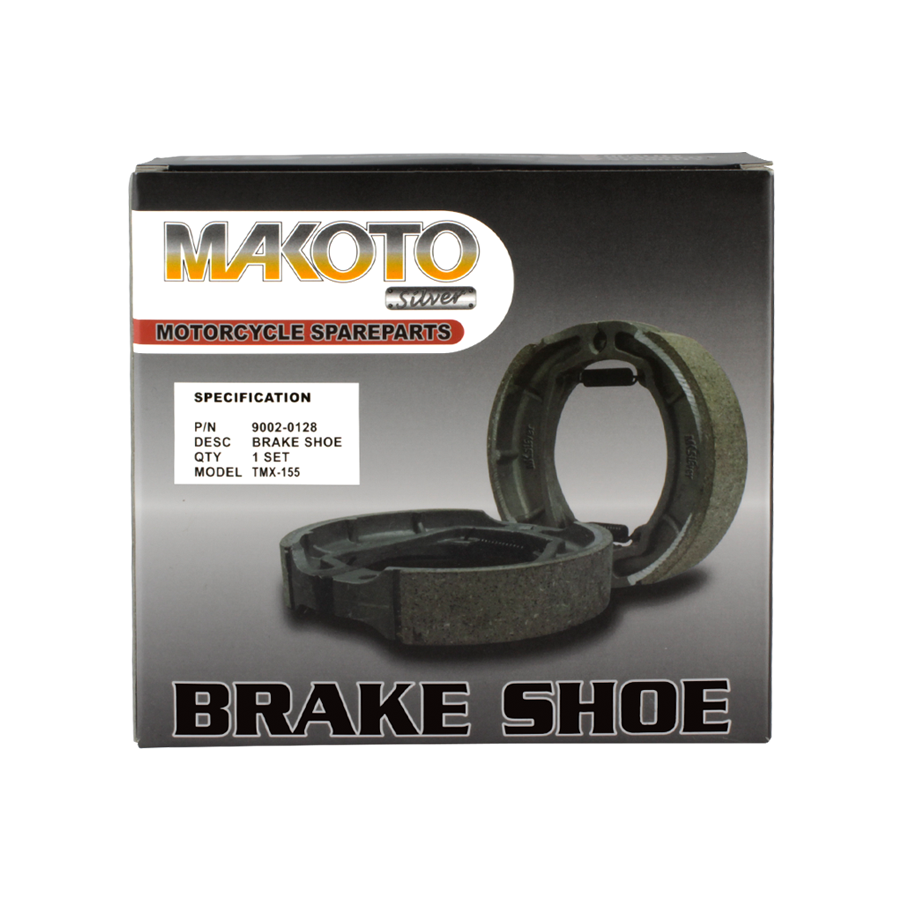 MK-Silver Brake Shoe, FR (TMX-155)