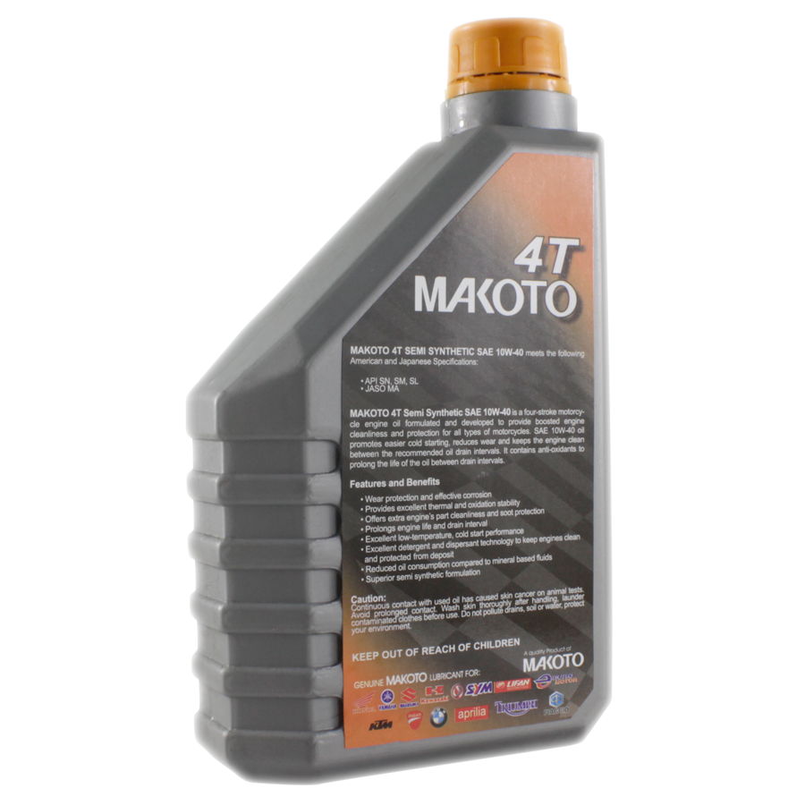 Motor Oil 4T, (Semi Synthetic)  