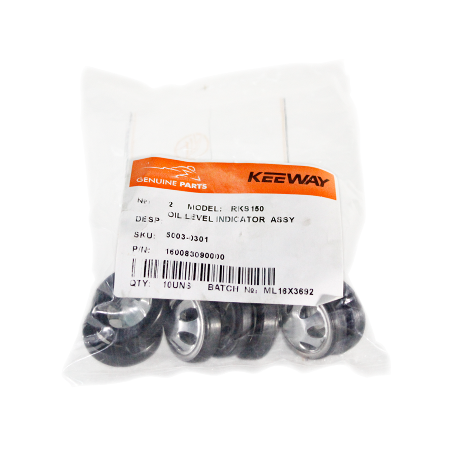 LENS, OIL LEVEL (CAPITOL 100, BRUSCO 125, HYPERBRUSCO 175, CAFE RACER 152)