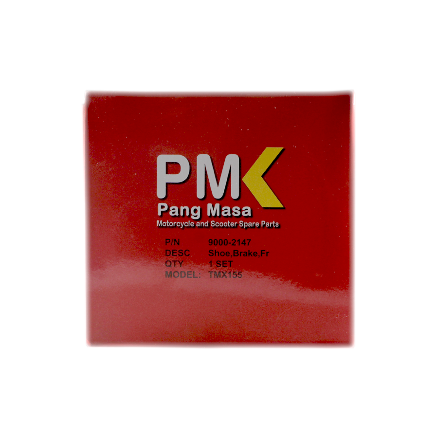 Brake Shoe, FR (PM) (Red Lining) (TMX-155)
