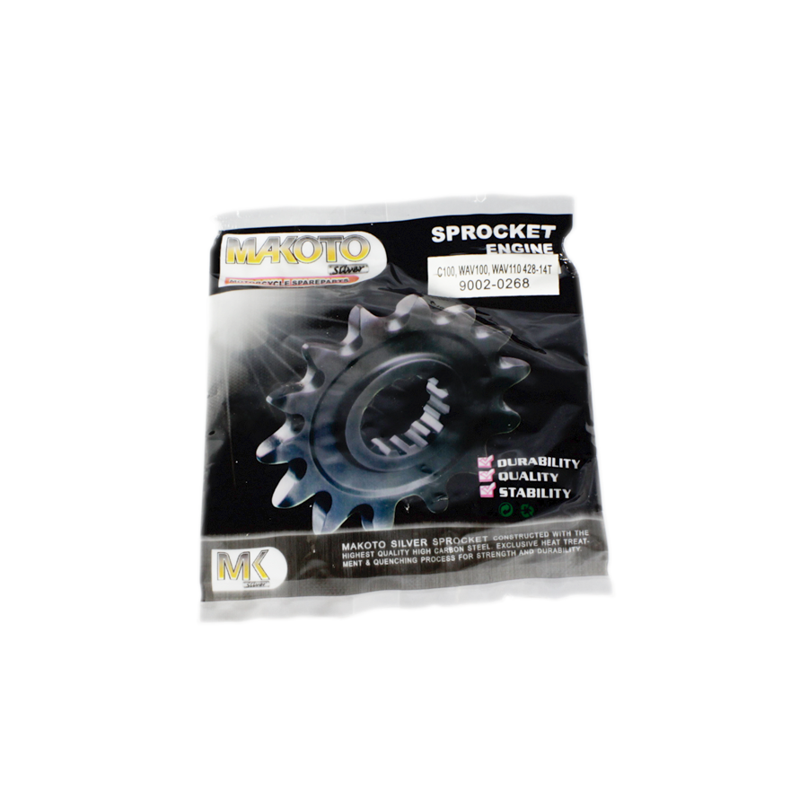 SPROCKET, ENGINE (14T) (MK-S) (C100, WAV100, WAV110)