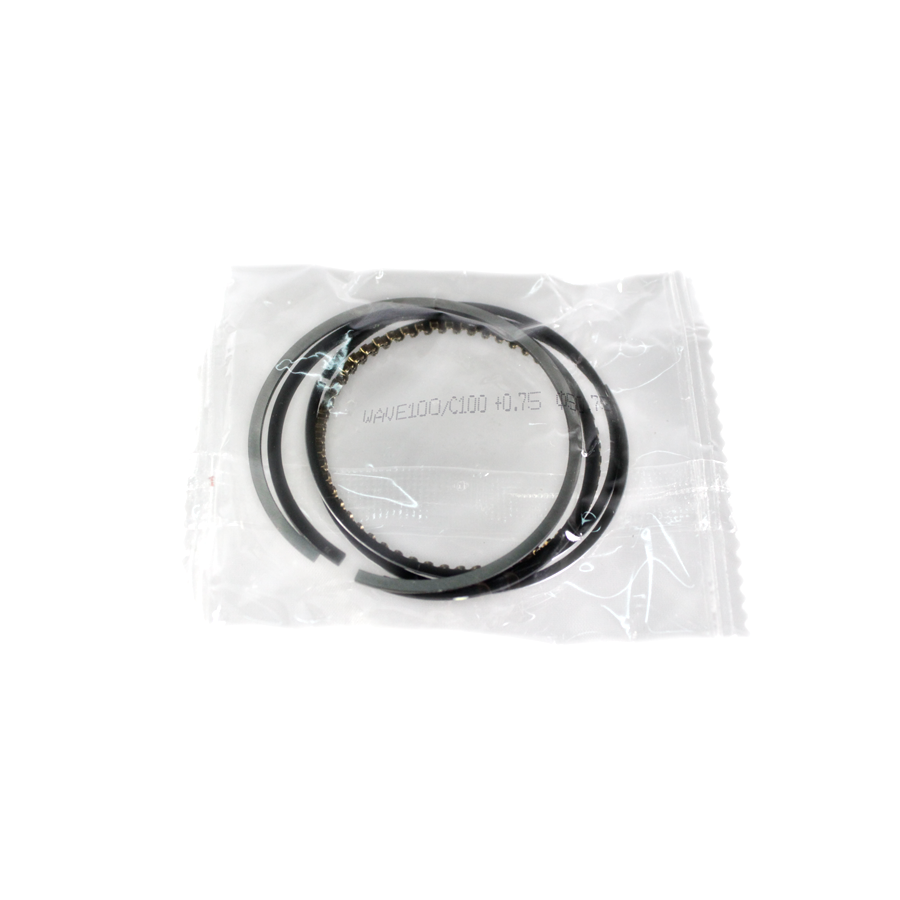 MK Piston Ring, Set 0.75 (C100,WAVE100,WAVE100-R)