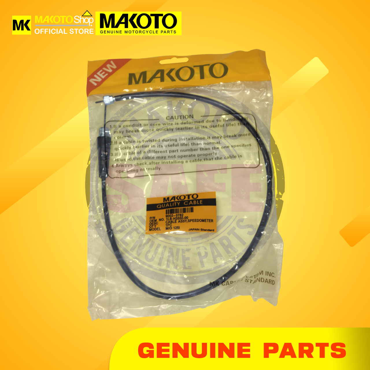CABLE ASSY, SPEEDOMETER (MAKOTO) (MIO i125)