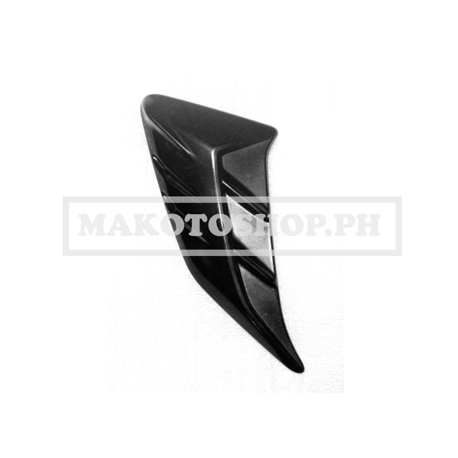 EMBLEM, COVER FR, LH A (BLACK) (JET-POWER 125)