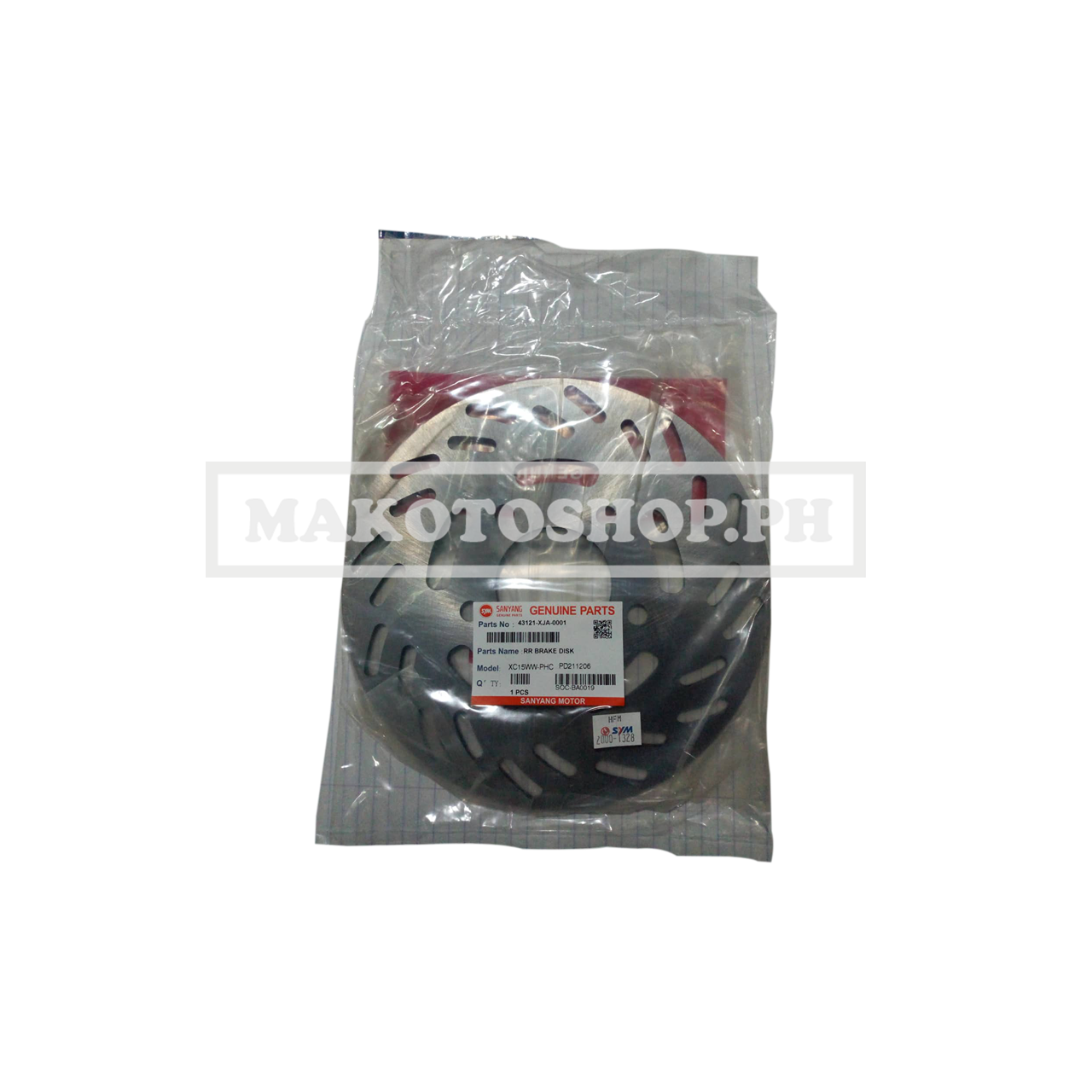 DISK, BRAKE, RR (CRUISYM 150i)