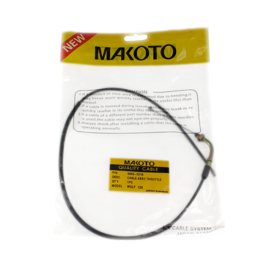 MK Throttle, Cable Assy (Wolf125)