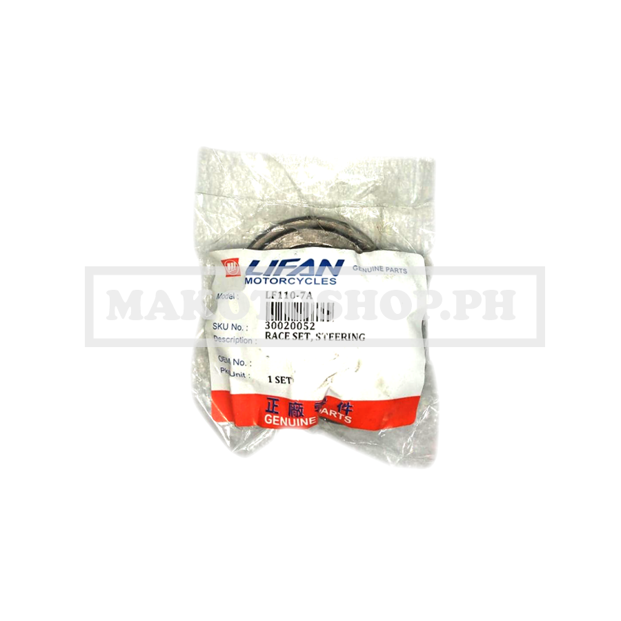 RACE SET, STEERING (MK) (LF110-7A, BONUS-X, BONUS110,ROCKR125, RV-1, BONUSX110SR)