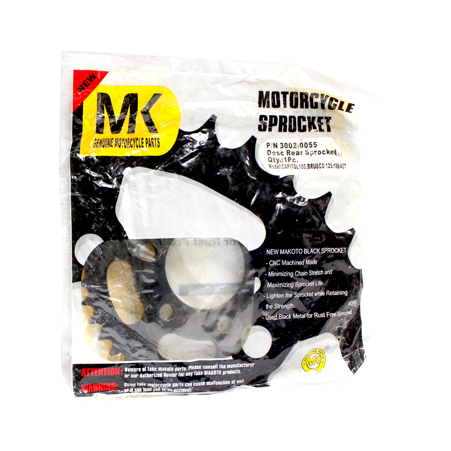 SPROCKET, RR (42T) MK (CAPITOL 100, BRUSCO 125)