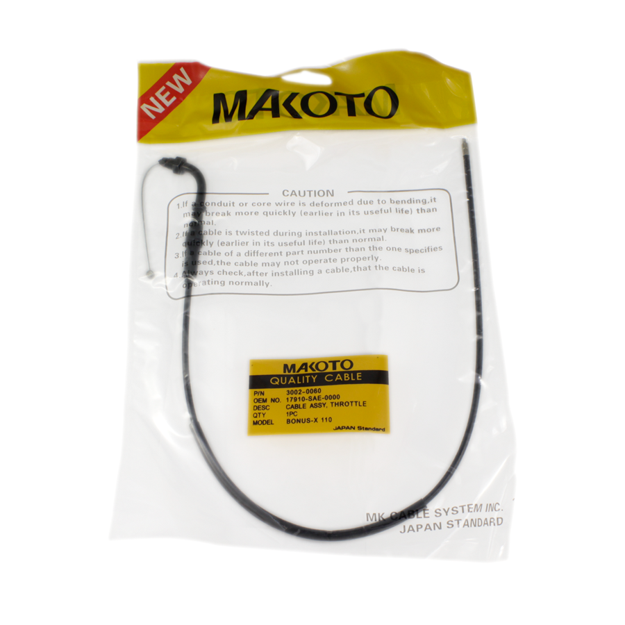CABLE ASSY, THROTTLE (BONUS-X 110, BONUSX) 