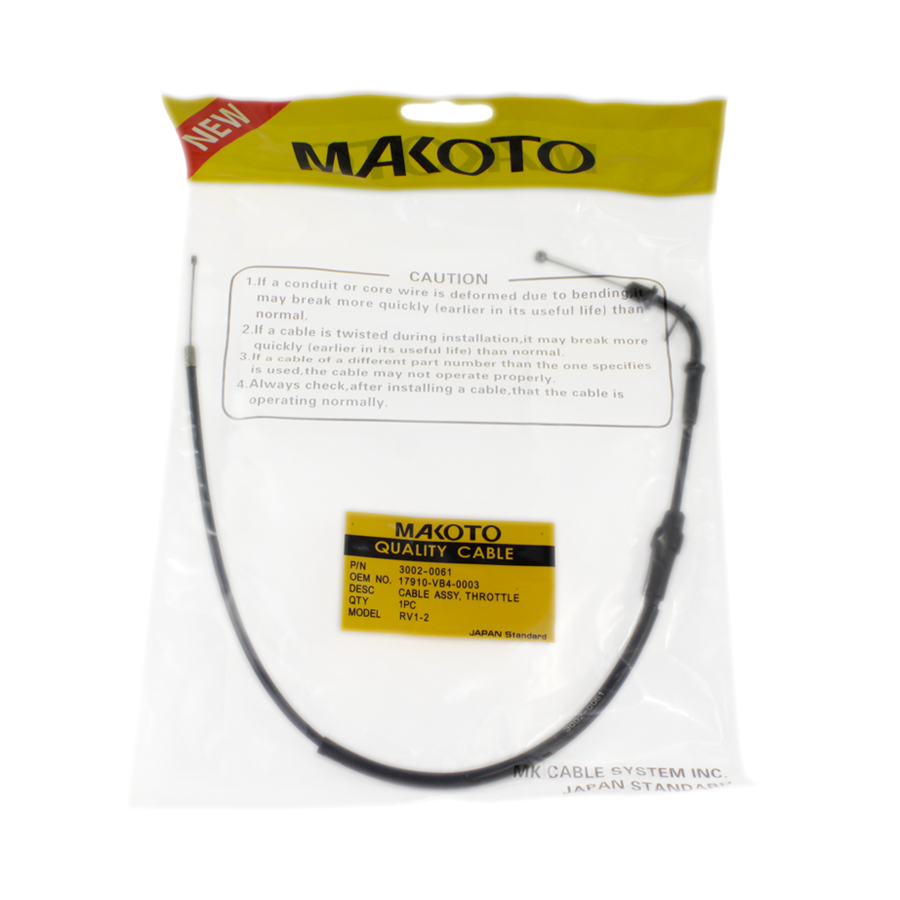 MK Throttle, Cable Assy (Rv1-2)