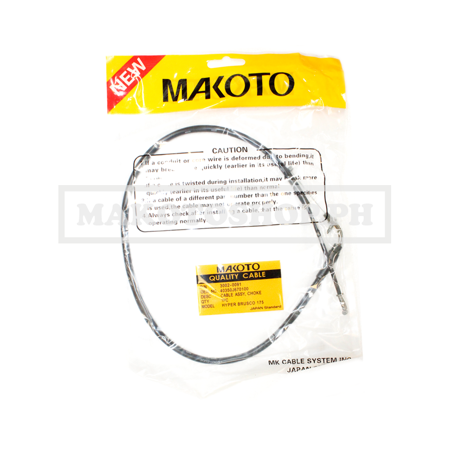 CABLE ASSY, CHOKE (MK) (HYPERBRUSCO 175)