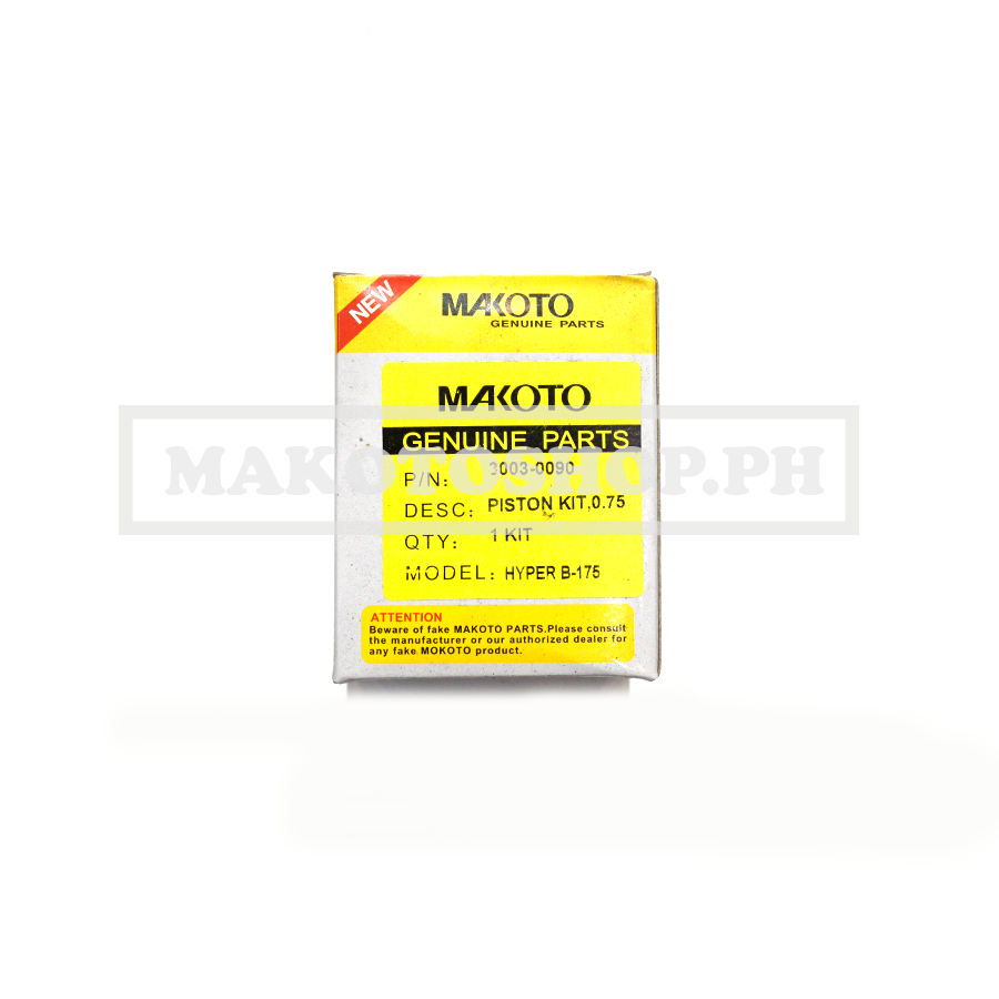PISTON KIT, 0.75 (MK) (HYPERBRUSCO 175)