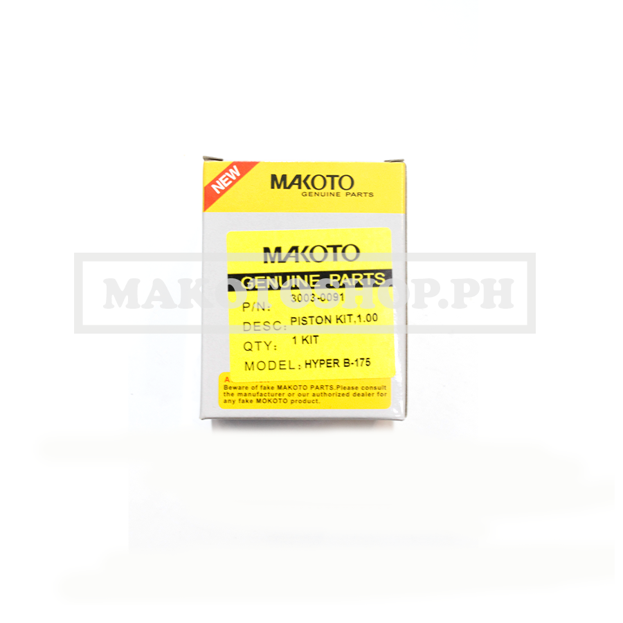 PISTON KIT, 1.00 (MK) (HYPERBRUSCO 175)