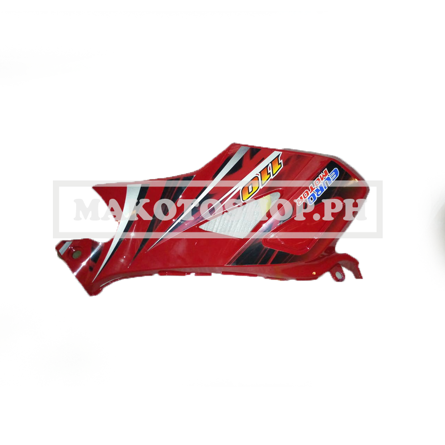 COVER, MAIN PIPE, LH (RED) (EURO RACING110)