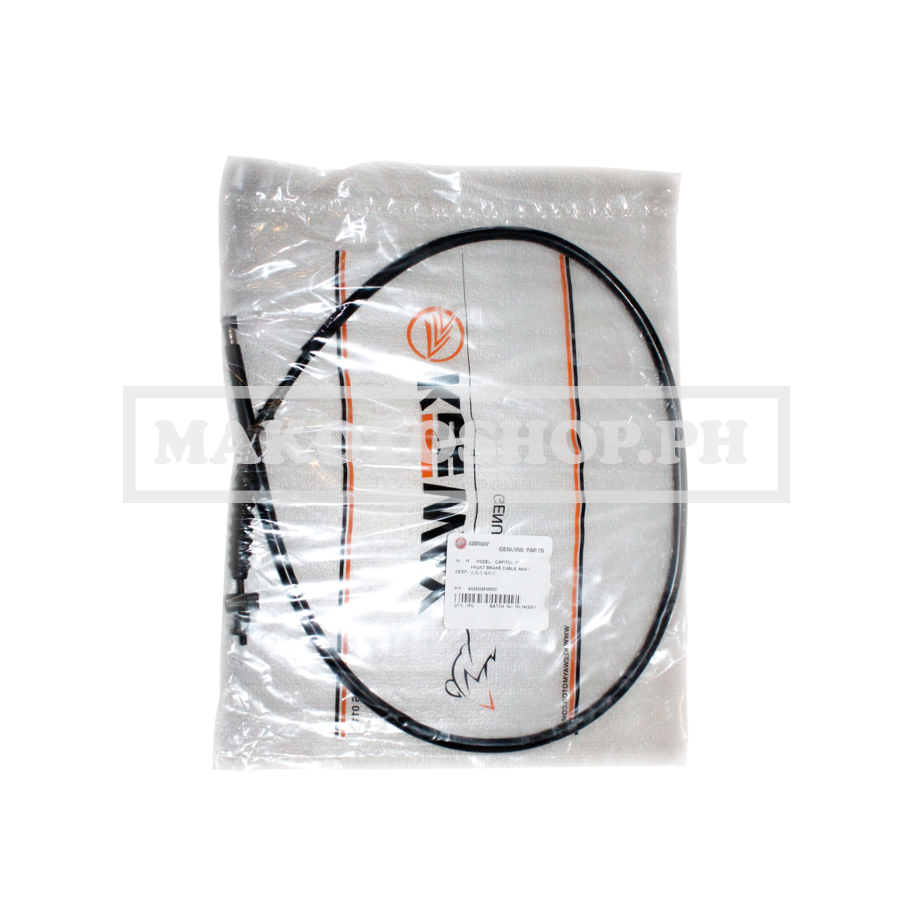 CABLE ASSY, BRAKE, FR (CAPITOL 100, BRUSCO 125)