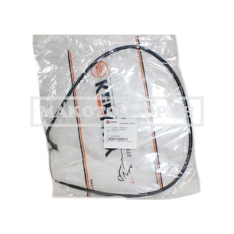 CABLE ASSY, THROTTLE (CAPITOL 100)