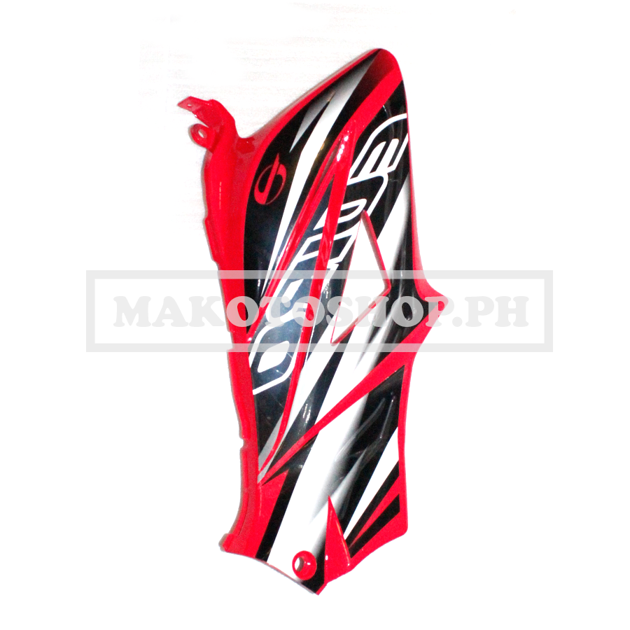 COVER, MAIN PIPE, RH (RED) (EURO-RACING 125)