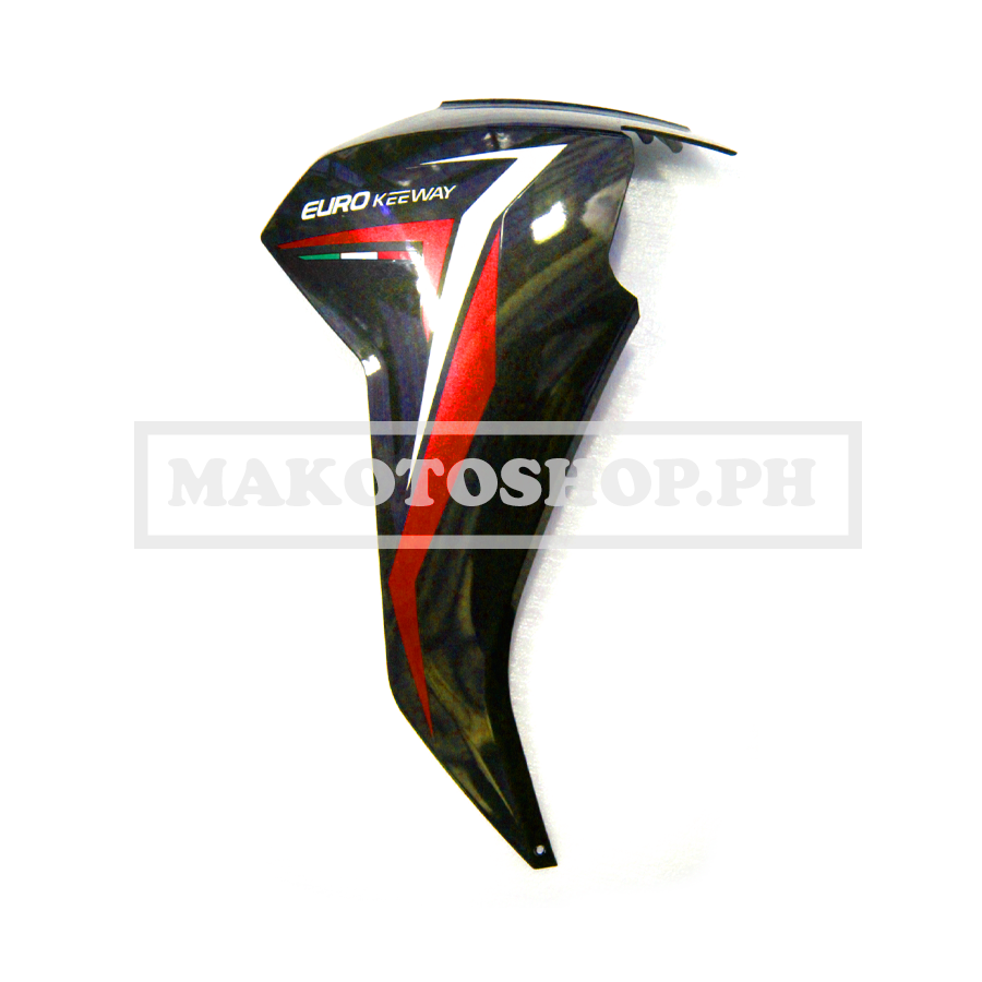 SHIELD, LEG, LH (BLACK-RED) (KEE 125)