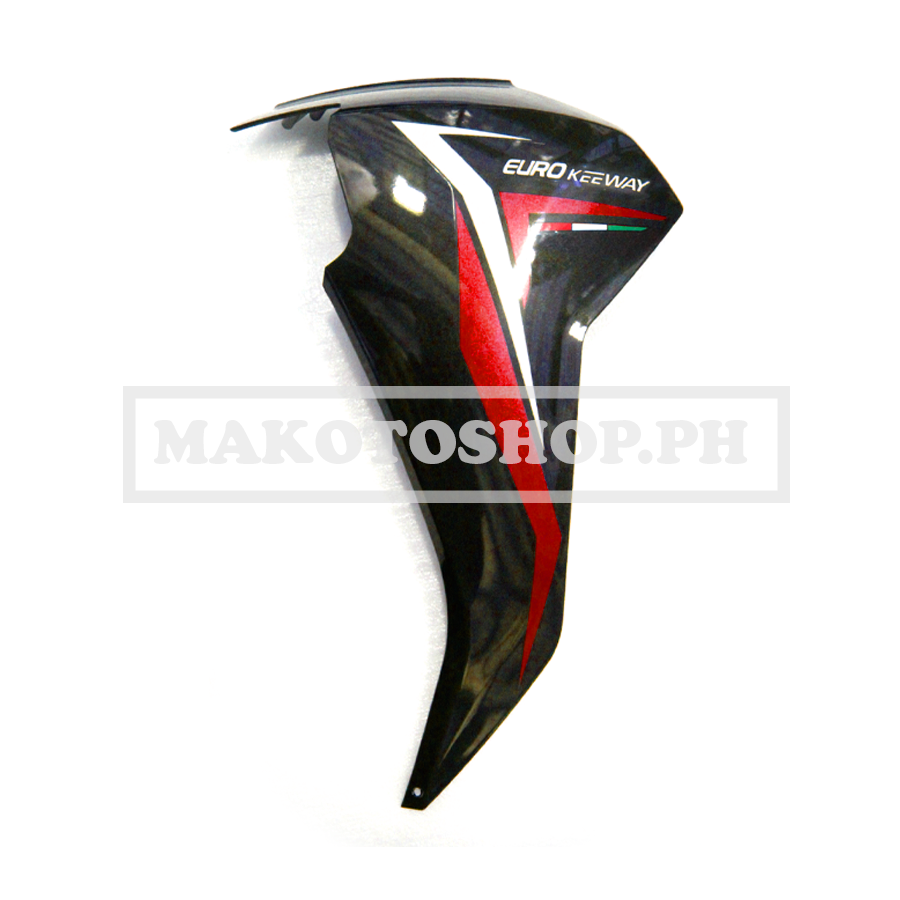 SHIELD, LEG, RH (BLACK-RED) (KEE 125)