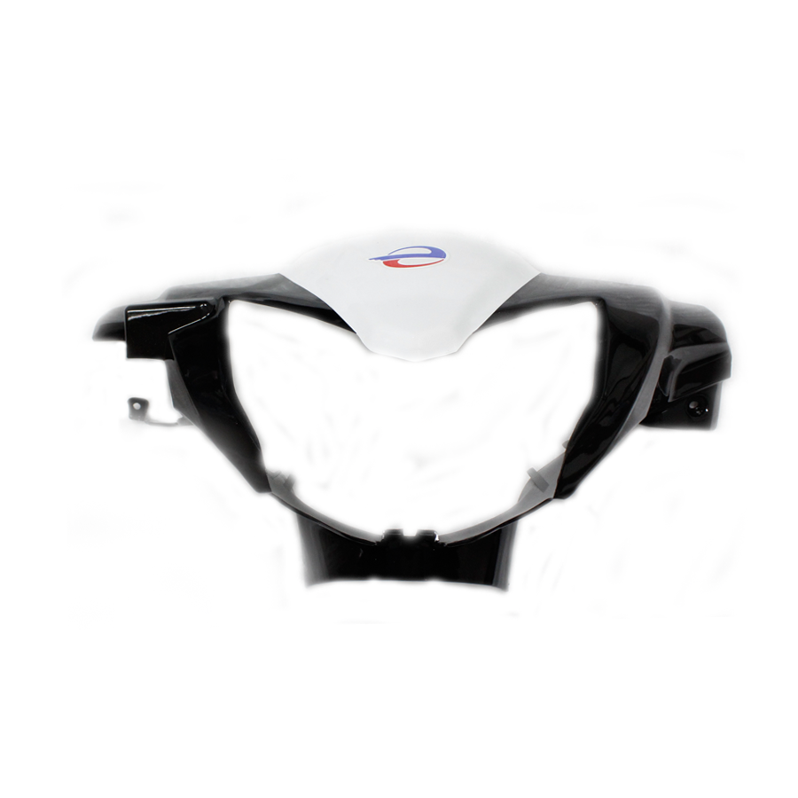COVER, HANDLE, FR (WHITE-BLACK) (EURO-X 125)