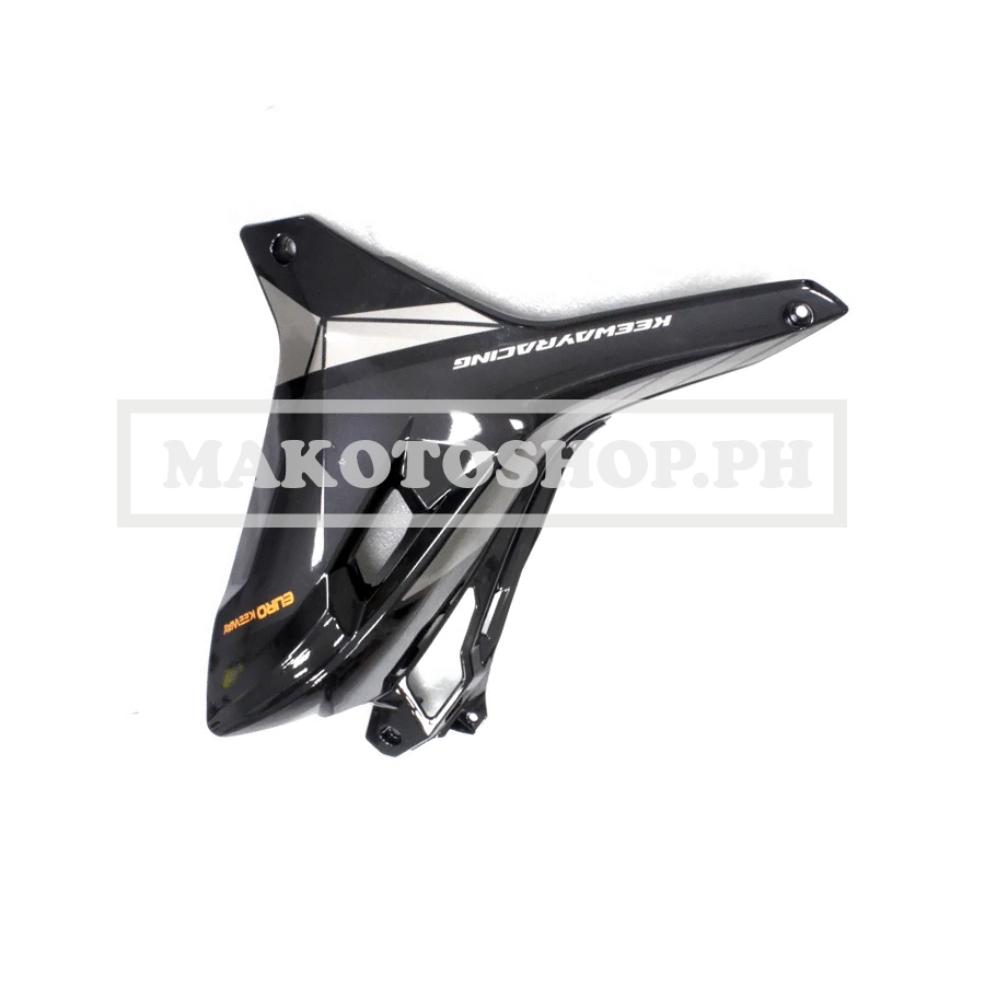 COVER, MAIN PIPE, LH (SATIN-BLACK) RCS125