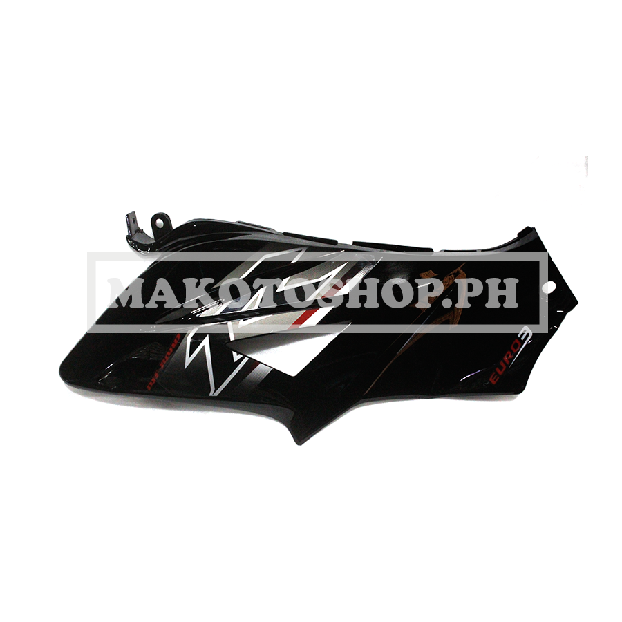 COVER, MAIN PIPE, LH (BLACK) (ROCK125)