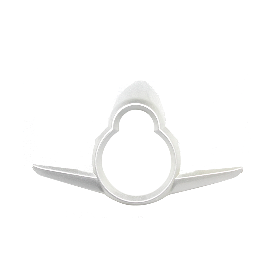 GARNISH, SPEEDOMETER (SILVER) (EURO-X 125)