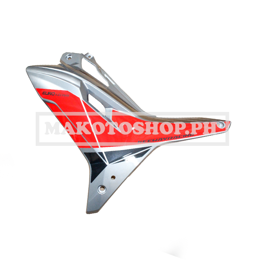 COVER, MAIN PIPE, LH (GRAY) (RCS 125)