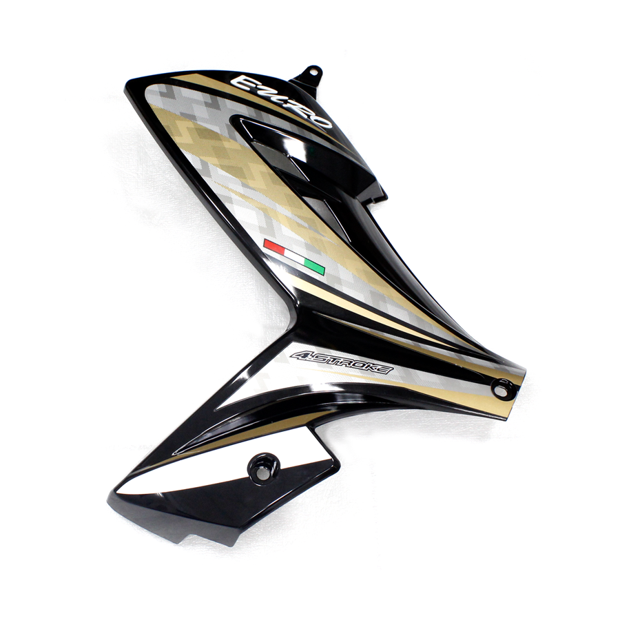 COVER, MAIN PIPE, LH (BLACK) (E-SPORT R)