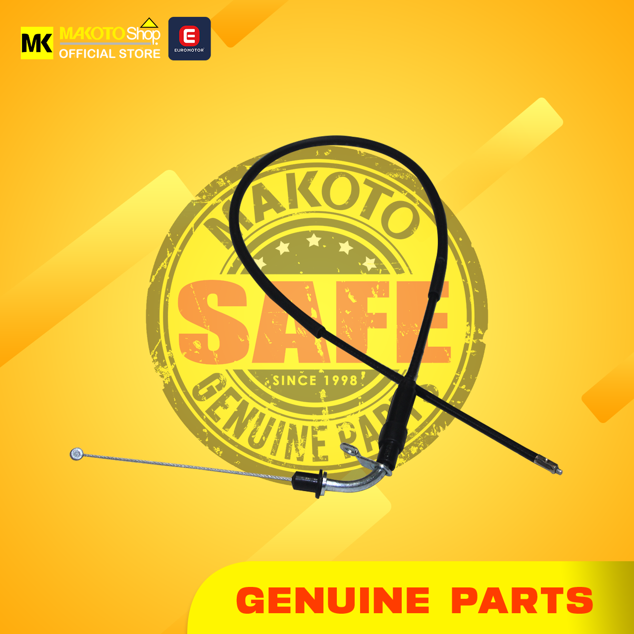 CABLE ASSY, THROTTLE (TRIP138, EURO X125)