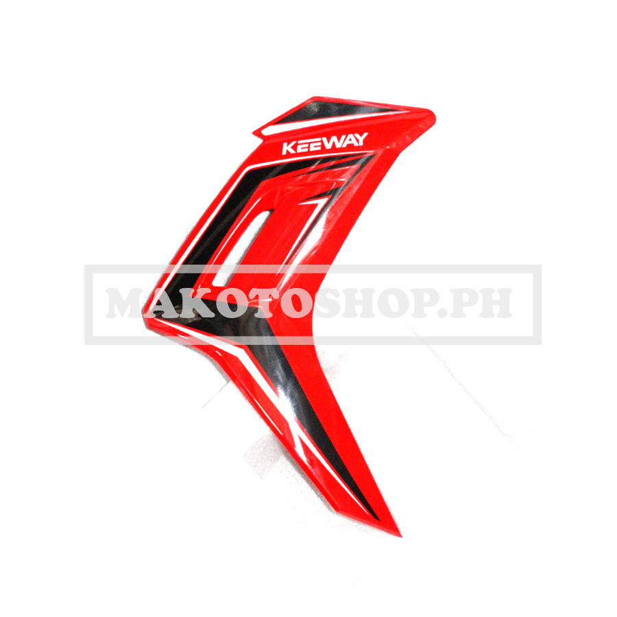 SHIELD, LEG, RH (RED/BLACK) (KEE 125 (EURO-3) NS1)