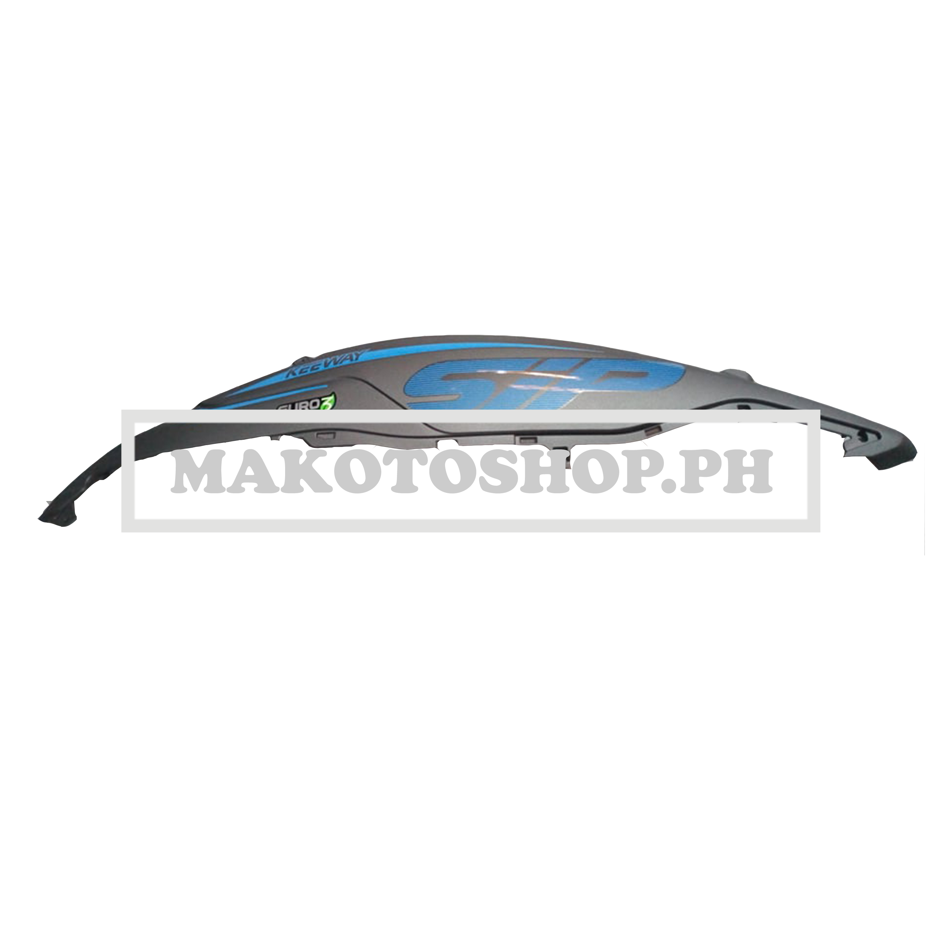 COVER, BODY, LH (MATTE-GRAY/BLUE) N6