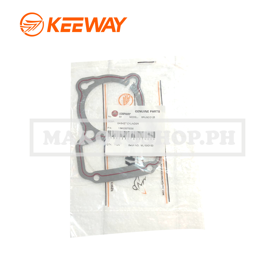 GASKET, CYLINDER( BRUSCO125)