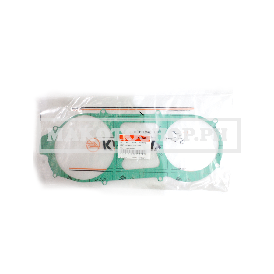 GASKET, CRANKCASE COVER, LH (PESARO 125)
