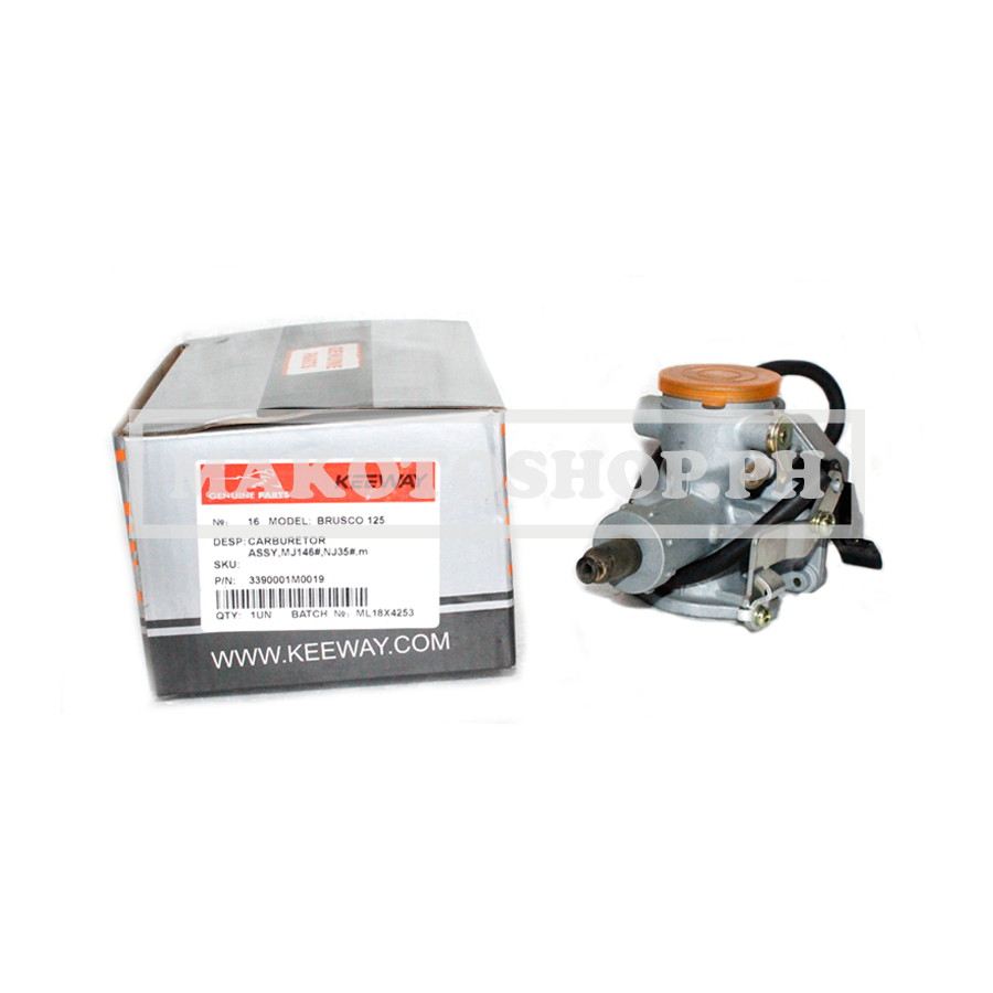 CARBURETOR ASSY (BRUSCO 125)