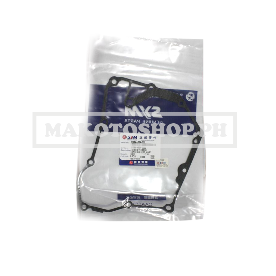 GASKET, CRANKCASE COVER, RH(GTS250)