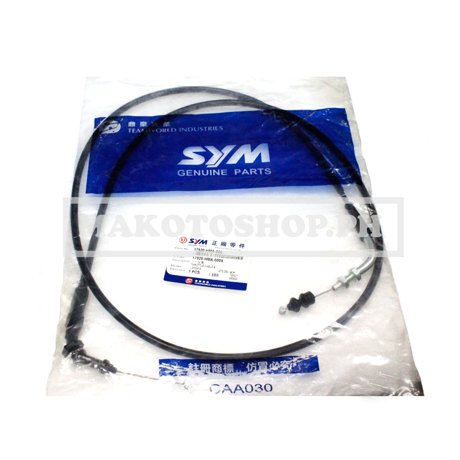 CABLE ASSY, THROTTLE (B)(GTS250) (GTS 250)