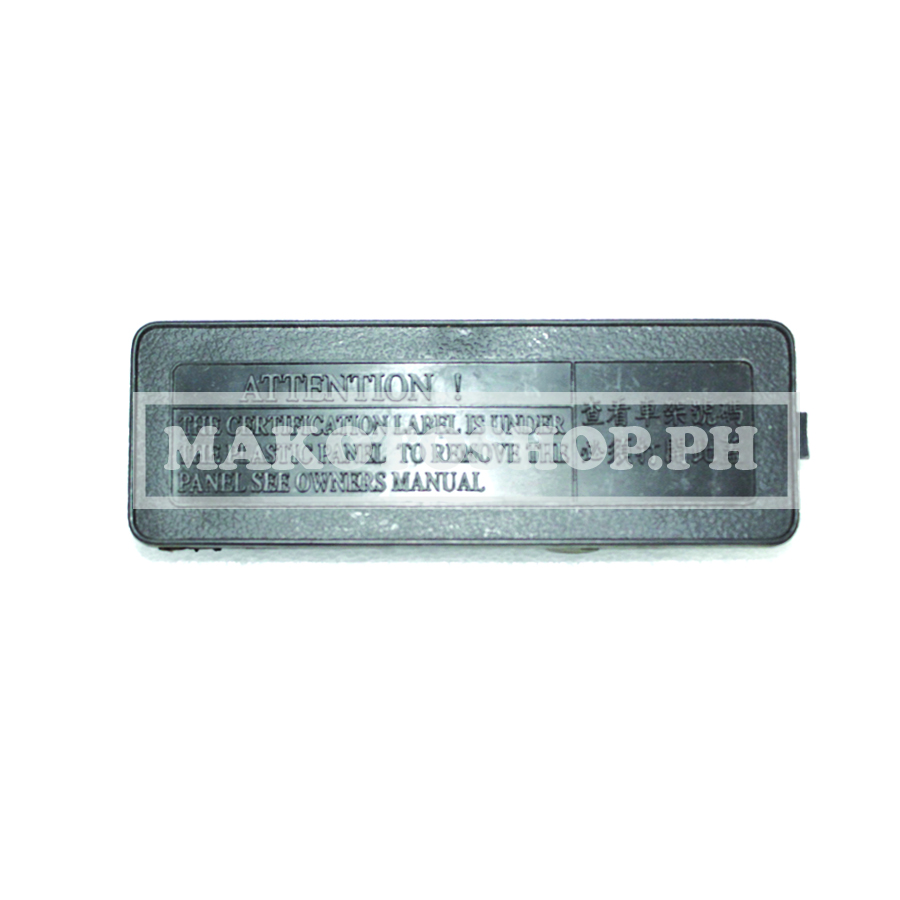 LID, FRAME NO.(RDR125) (RADARX)