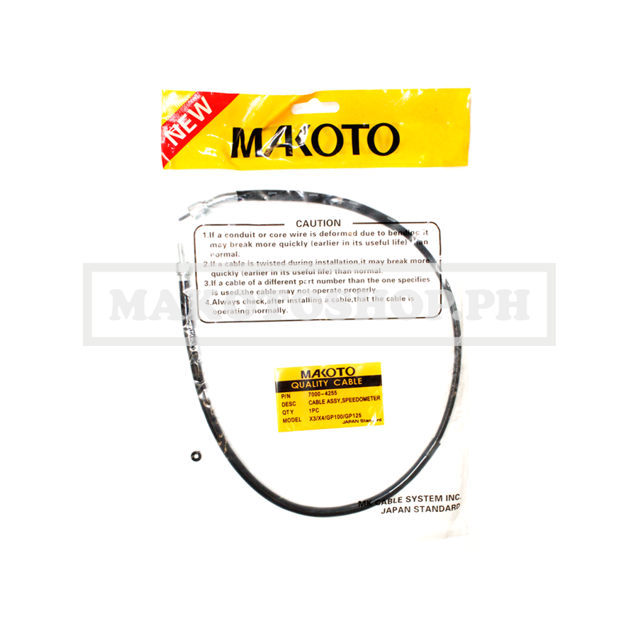 CABLE ASSY, SPEEDOMETER(MAKOTO, X3, X4) (MAKOTO)