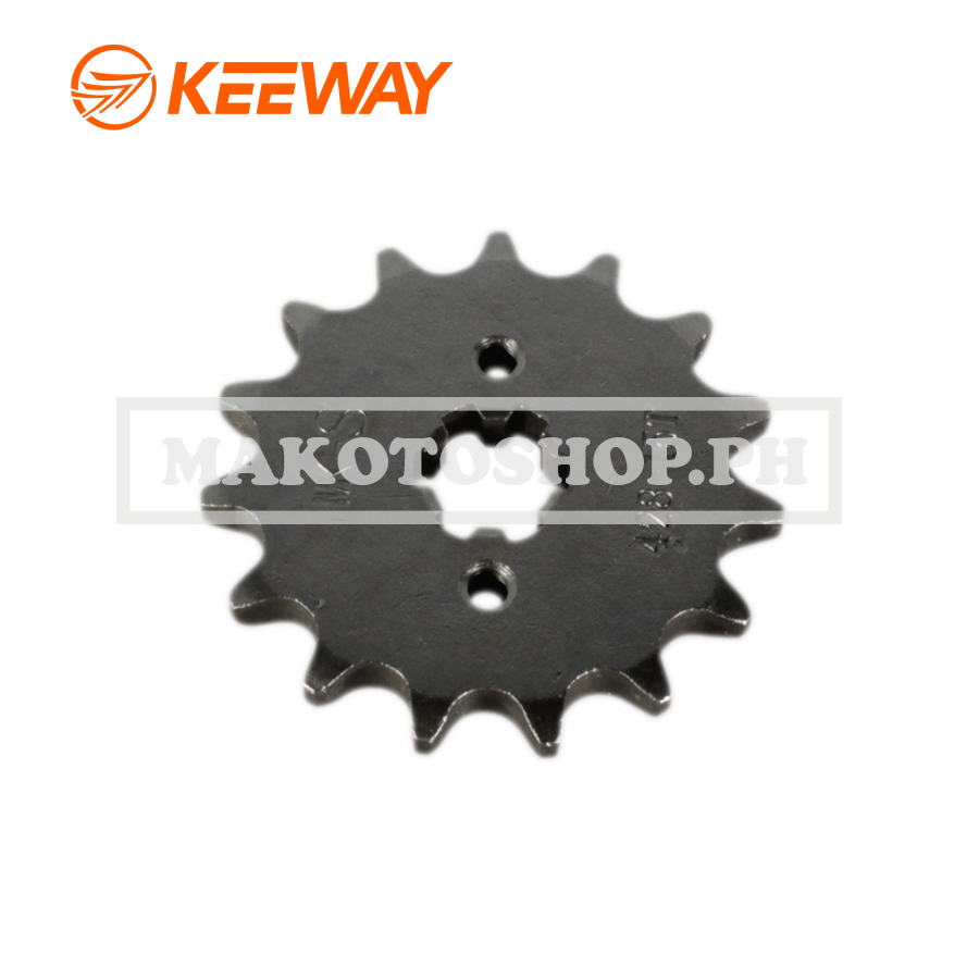 SPROCKET, ENGINE (15T) (CG125, LF150-B, CAFE RACER 152)