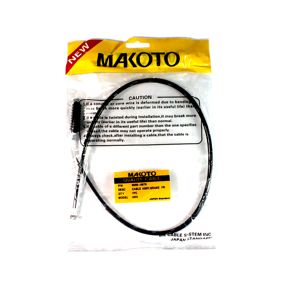 MK Brake Cable, Assy FR (HD3)
