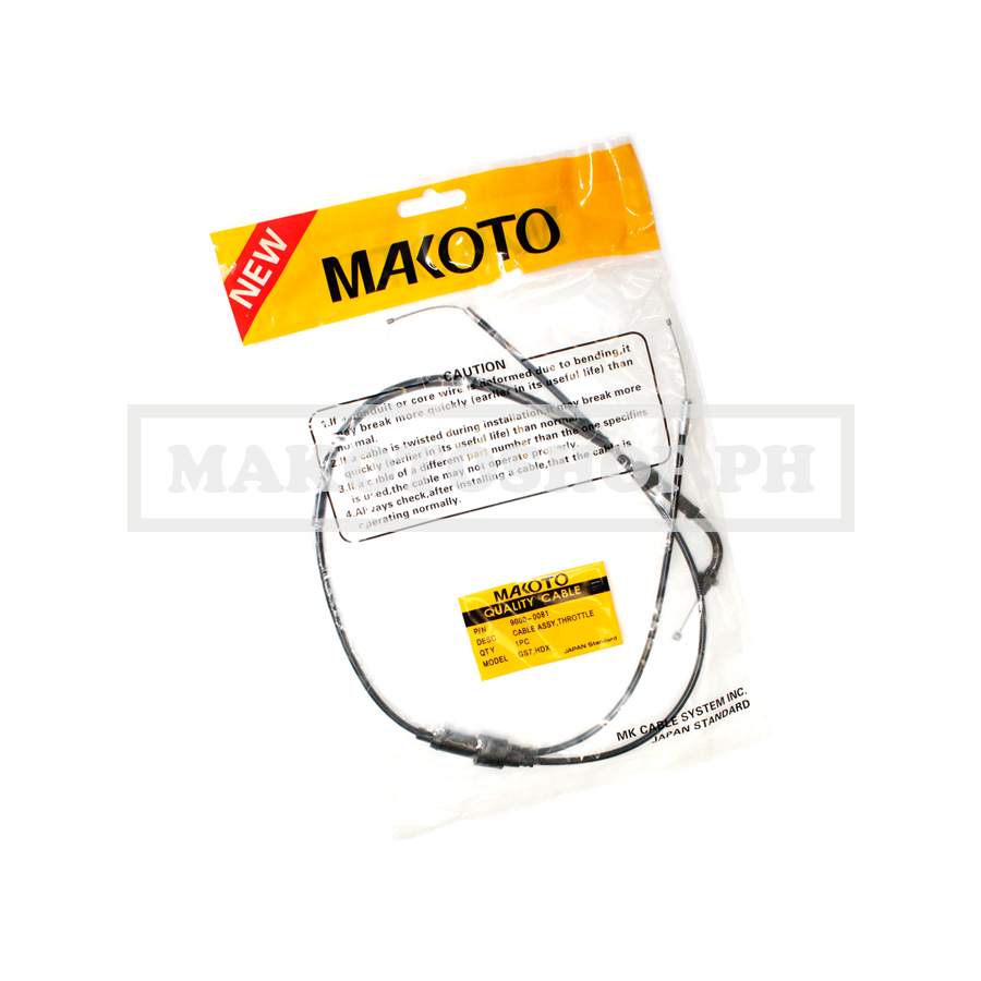 CABLE ASSY, THROTTLE (MK) (G7S, HDX)