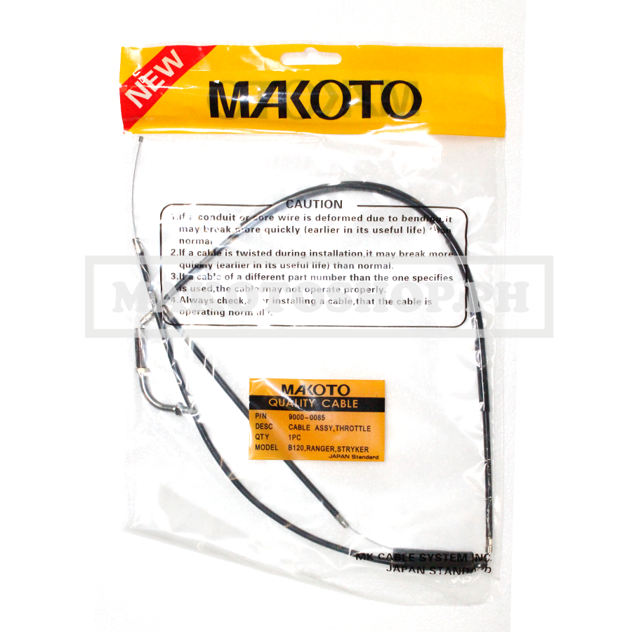 CABLE ASSY, THROTTLE (MK) (B120, X120)