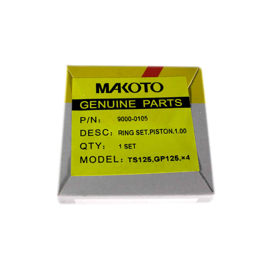 MK Piston Ring, Set 1.00 (GP125,TS125)