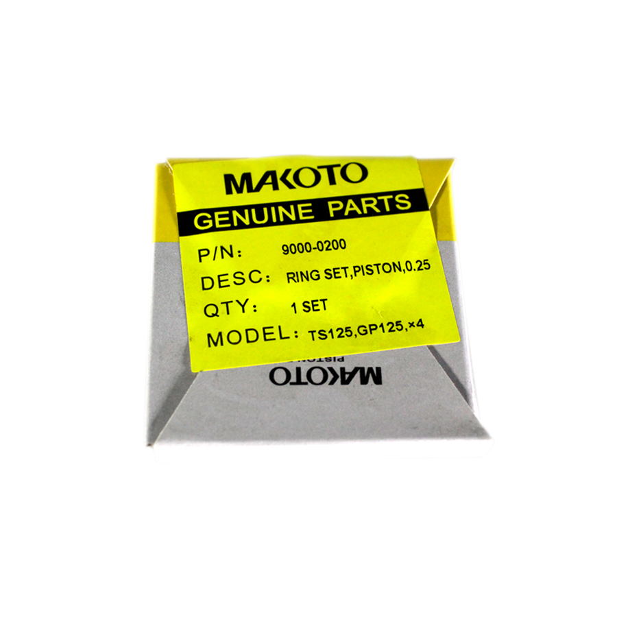 MK Piston Ring, Set 0.25 (GP125,TS125)