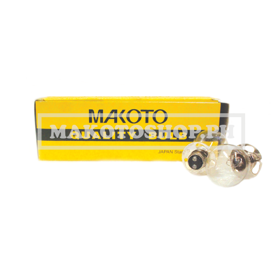 BULB, HEAD LIGHT, 6V/25/25W(MAKOTO) (MAKOTO)